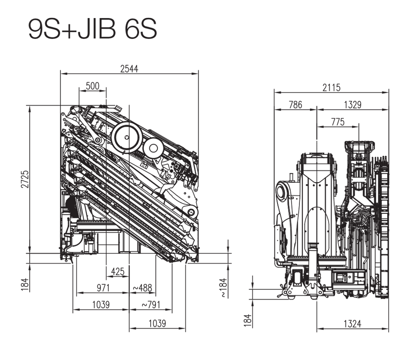 EFFER iQ.1000 HP | Loader Cranes | Hiab